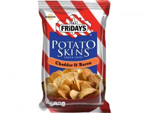 TGI Fridays Sour Cream and OnionPotato Skins - 3 oz. bag, 6 per case