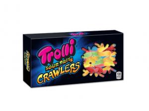Trolli Sour Brite Crawlers Mini Candy, 3.5 Ounce - 12 per case.