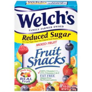 (Price/Case)Welch's 10034856888984 Welch's Fruit Snack Reduced S