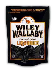Wiley Wallaby Black Liquorice Soft & Chewy Candy (10 Ounces, Pack Of 10)
