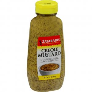 Zatarain`s Creole Mustard Squeeze Bottle, 12 oz. - 12 per case