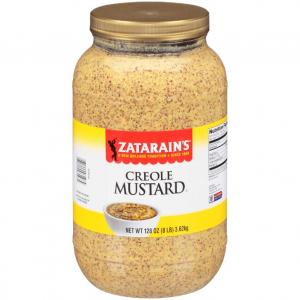 Zatarain`s Creole Mustard Kosher Creole Mustard Bulk, 4 x 8 lb Case