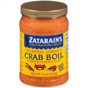 Zatarains Pre-Seasoned Crab and Shrimp Boil, 72 Ounce - 6 per case.