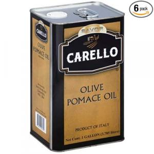 Savor Imports Carello Olive Oil Pomace Tin 1 gal (PACK OF 6)