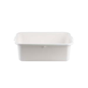 TableCraft 1537W White 7" Polyethylene Bus Box 1 each (PACK OF 12)