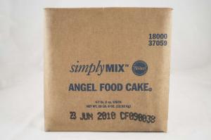 General Mills Dry Pillsbury Cake Mix Simplymix Angel Food 114 oz (PACK OF 4)