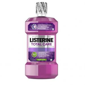 6 PACKS : Listerine Total Care Anticavity Mouthwash, Fresh Mint,
