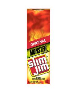 Slim Jim Conagra Dry Retail Monster Original 1.94 oz 18 count (PACK OF 6)