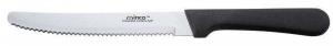 Round Tip Steak Knife with Plastic Handle 5 Inch Blade 1 doz (PACK OF 1)