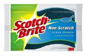 Scotch Brite 3M Food Services Trade Non Scratch Scrub Sponge 1 count (PACK OF 12)