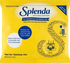 Splenda No Calorie Sweetener Pouch 8 oz (PACK OF 12)