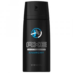 Axe Body Spray Daily Fragrance Anarchy 4 oz (PACK OF 12)