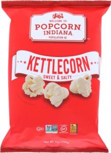 Popcorn Indiana Eagle Family Food Group P.I. Kettlecorn Popcorn 7 oz (PACK OF 12)