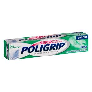 Poligrip Free Cream 2.4oz (CASE OF 4 OF 6 PACK)