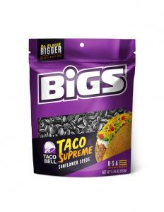 Bigs Taco Supreme Sunflower Seeds 5.35oz (PACK OF 8)