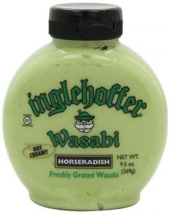 Inglehoffer Wasabi Squeezable Horseradish 9.5 oz (PACK OF 6)