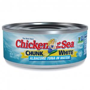 Chicken of the Sea Chunk White Albacore Tuna in Water 5 oz (PACK OF 24)