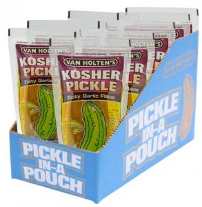 Van Holten's Large Garlic Pickle Individually Packed in a Pouch 1 each (PACK OF 12)