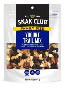 Snak Club Century Snacks Family Size Yogurt Nut Mix 14oz (PACK OF 6)