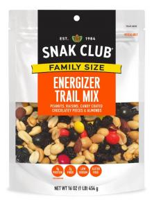 Snack Club Century Snacks Family Size Energizer Trail Mix (16 OZ, 6 Per Case)