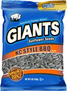 Giant Snack 33575 Giants Barbecue Seeds, Bulk Size Case (5 OZ, Pack Of 12)