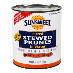 Sunsweet 6/ # 10 Can Pitted Prune In Water