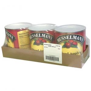 (Price/case)Musselman's FFSLR1003MUS01 Diced Apples Water Pack 3