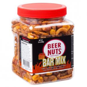 Beer Nuts Hot Bar Mix, 12 Ounce Pet Jar -- 6 Per Case