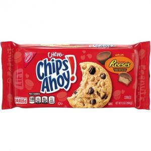 Nabisco Chips Ahoy Reeses Chewy Chocolate Chip Cookie, 9.5 Ounce -- 12 Per Case