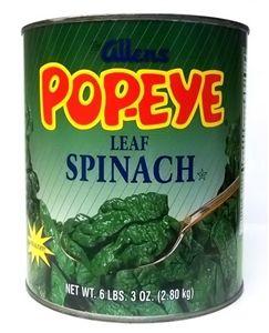 Low Sodium Canned Spinach Leaf - 99 Oz (6 Per Case)
