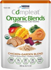 Compleat Pediatric Organic Blends Blenderized Tube Feeding 10.1