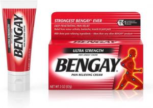 Bengay Ultra Strength Non-Greasy Pain Relieving Cream, 2 Ounce (Pack Of 36)