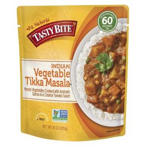 Tasty Bite Entree - Indian Cuisine - Vegetable Tikka Masala - 10