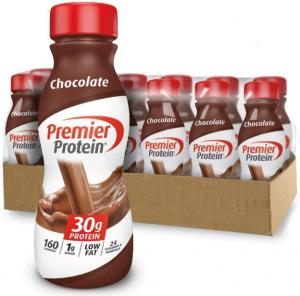 Premier Protein Shake, Chocolate Flavor (30g Protein, 11.5 Fl.Oz, Pack Of 12)