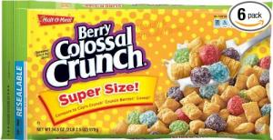 Malt-O-Meal Berry Colossal Crunch, 34.5 Oz (Pack Of 6)