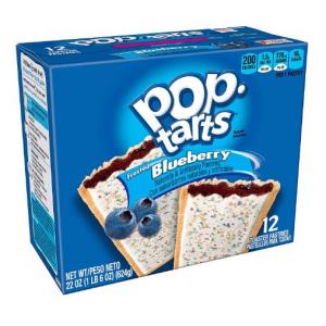 Kellogg'S Pop-Tarts Frosted Blueberry (13.5 Oz, 8 Toaster Pastries)