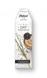 Elmhurst Oatmilk Barista, Specifically For Coffee (32 Fl.Oz, 6 Per Case)