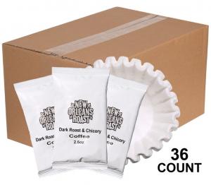 New Orleans Roast Coffee And Chicory 2.5 Ounce (36 Count)