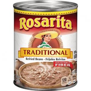 Rosarita Traditional Refried Beans, 30 Oz (12 Per Case)