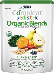 Compleat Pediatric Organic Blends Plant Based, 10.1 Fl Oz Pouch, 24 Count