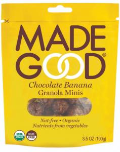 Madegood Chocolate Banana Granola Minis Pouch, 3.5Oz. (Pack Of 6)