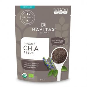 Navitas Organics Chia Seeds Organic, 8Oz. (Pack Of 12)
