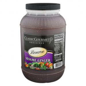 Classic Gourmet Dressing Sesame Ginger Classic Gourmet, 1Gallon, (2 Per Case)