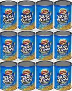 French'S Potato Sticks Can, 5Oz. (Pack Of 12)