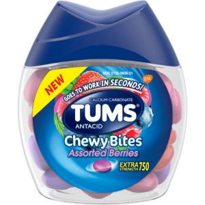Tums Assorted Berry Chewy Bites 3X32 Each (Pack Of 8)