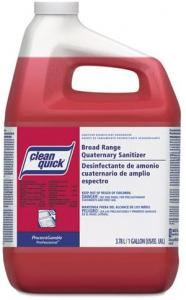 Clean Quick Quat Broad Range Sanitizer 1gal (Case of 3)