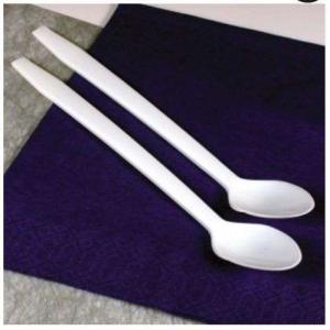 Goldmax Spoon Soda Polypropylene White Poly Wrap 250 Count (Pack of 4)