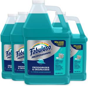 FABULOSO ALL PURPOSE CLEANER OCEAN 128 OZ (Pack of 4)