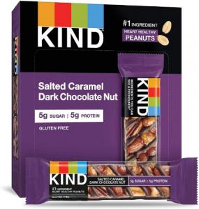 KIND SNACKS SALTED CARAMEL & DARK CHOCOLATE BAR 1.4 OZ X 12 (Case of 6)
