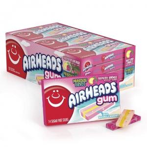 Airheads Gum Raspberry Lemonade 14 Piece X 12 (Pack Of 12)